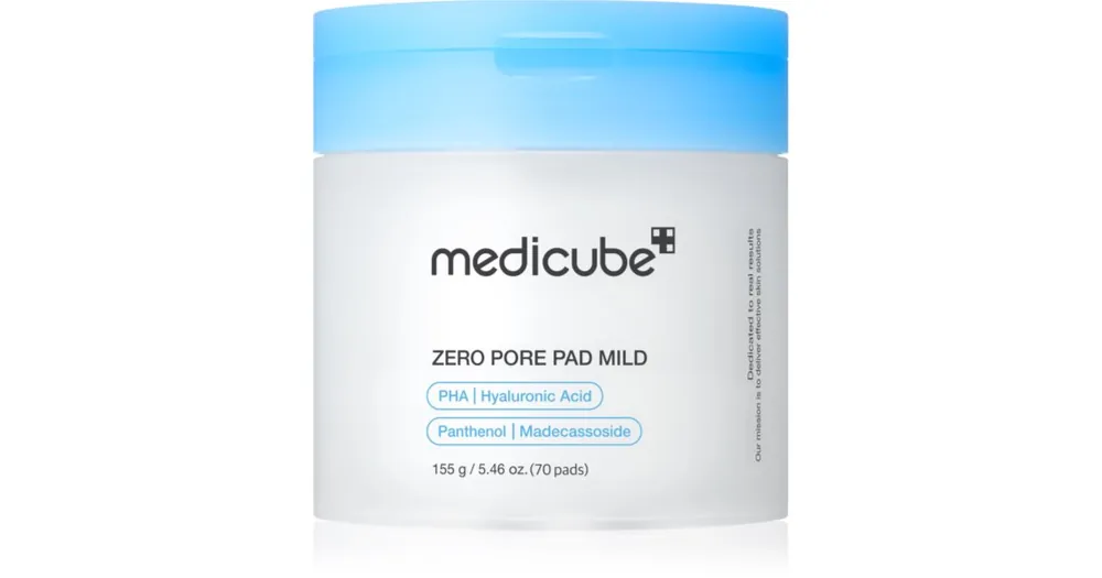 Expressz kézbesítés medicubeZero Pore Pad Mild arctisztító peeling párnácskát az érzékeny arcbőrre