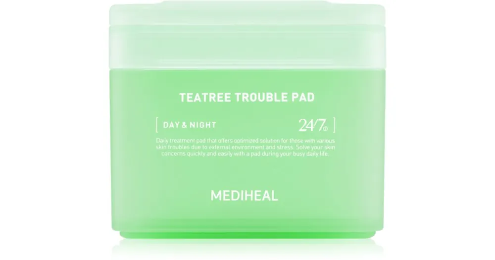 Expressz kézbesítés MEDIHEALTeatree Trouble Pad tonizáló párnák nyugtató hatással