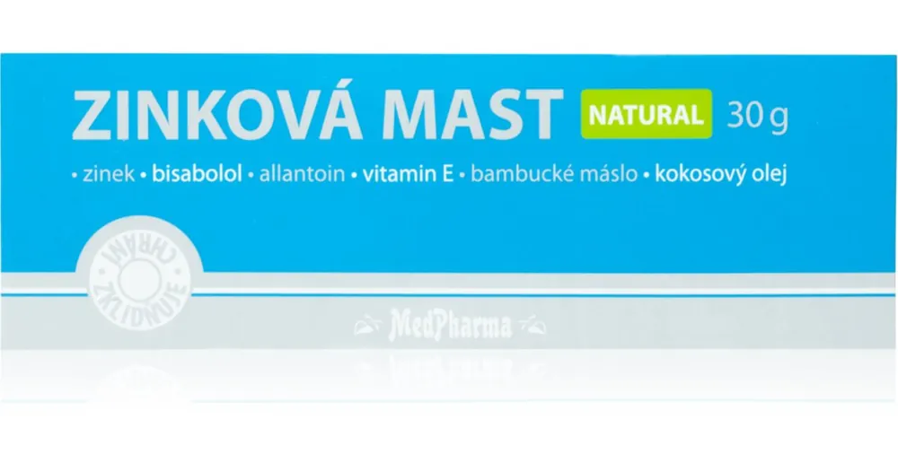 Rendeld meg most MedPharmaZinc ointment Natural nyugtató krém a bőrre
