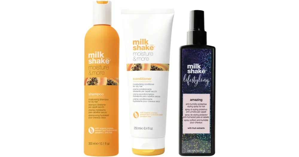 Expressz szállítás milk_shake®Moisture & More Threepack szett száraz hajra
