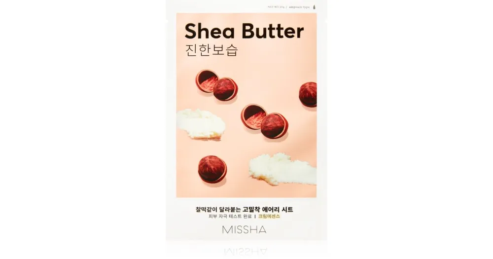 MisshaAiry Fit Shea Butter mélyhidratáló és tápláló arcmaszk Legnépszerűbb