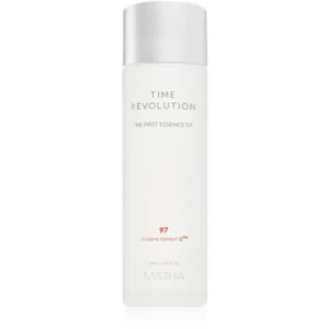 Újdonság MisshaTime Revolution The First Treatment Essence 5x Extreme Ferment koncentrált hidratáló esszencia az arcbőr regenerálására és megújítására