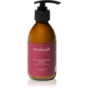 MokoshSweet Cherry & Amber bőrélénkítő testtej hidratáló hatással Olcsóbb