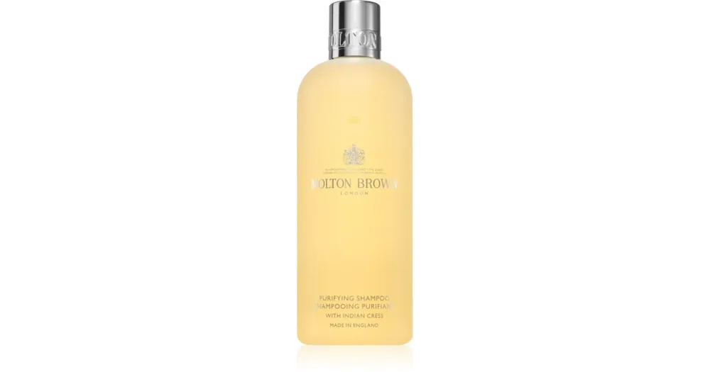 Molton BrownPurifying Indian Cress Shampoo tisztító sampon táplált és fényes hatásért Kiárusítás