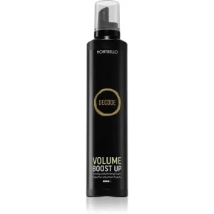 Prémium MontibelloDecode Volume Boost Up hajformázó hab extra erős fixáló hatású