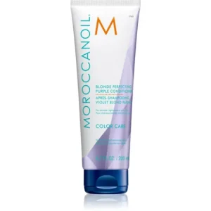 Biztonságos fizetés MoroccanoilColor Care Blonde Perfecting Purple Conditioner lila kondicionáló a szőke és melírozott hajra