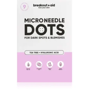 breakout + aidMicroneedle Dots helyi ápolás mikrotűkkel a pattanások utáni sötét foltokra Biztonságos fizetés