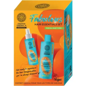 Azonnali szállítás Natura SibericaOblepikha Siberica Fabulous Hair Essentials Set ajándékszett hajra