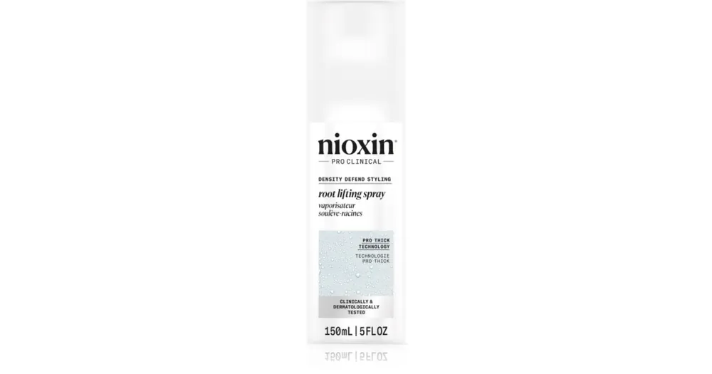 Népszerű NioxinDensity Defend Styling Root Lifting Spray spray a dús hajért a haj tökéletes kinézetéért