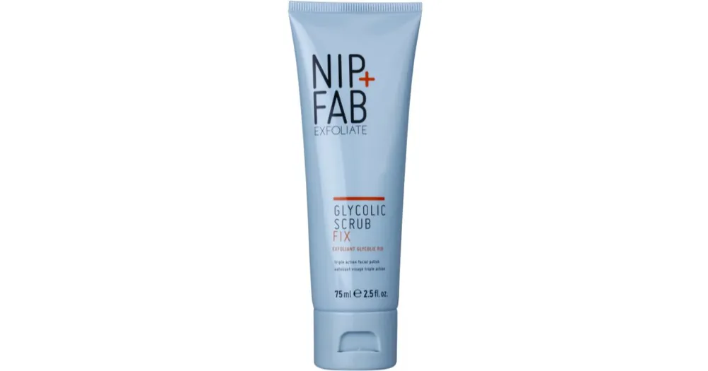 NIP+FABGlycolic Fix Scrub peeling az arcra Akció