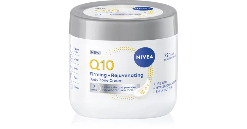 Expressz szállítás NIVEAQ10 Firming & Rejuvenating feszesítő testkrém