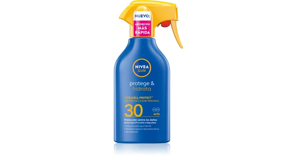 NIVEASUN Protect & Moisture napozó spray hidratáló hatással Utolsó esély