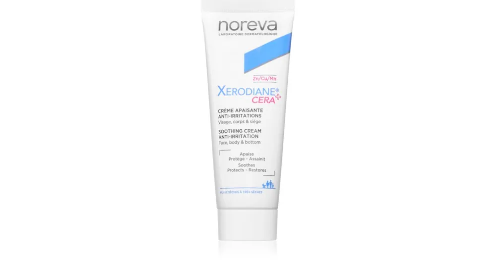 Exkluzív ajánlat NorevaXerodiane® Cera Soothing Cream Anti-Irritation nyugtató krém arcra és testre