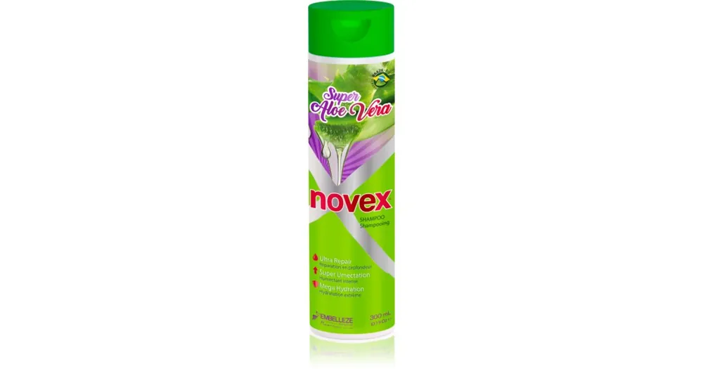NovexAloe Vera tápláló sampon a haj regenerálásáért és megerősítéséért Gyors szállítás