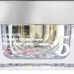 Olcsóbb NumbuzinNo. 5 Vitamin Glutathione Dark Spot Laser Cream élénkítő krém a pigment foltok ellen