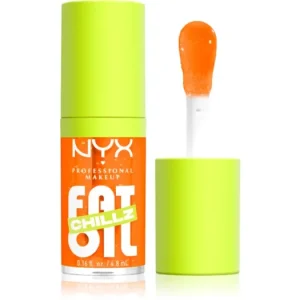 Szezonális akció NYX Professional MakeupFat Oil Chillz ajak olaj hűsítő hatással
