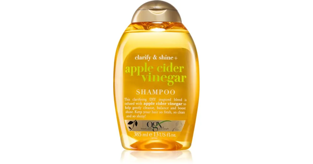 OGXApple Cider Vinegar tisztító sampon a fénylő és selymes hajért Különleges ajánlat