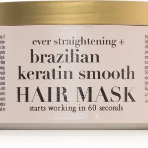 OGXBrazilian Keratin Smooth kisimító maszk keratinnal Azonnali szállítás