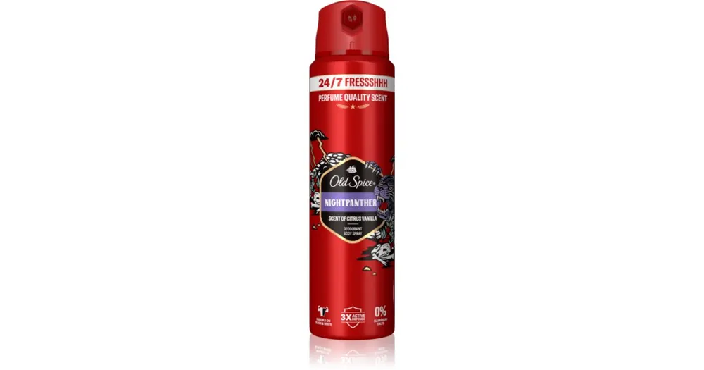 Old SpiceNightpanther dezodor és testspray uraknak Expressz szállítás