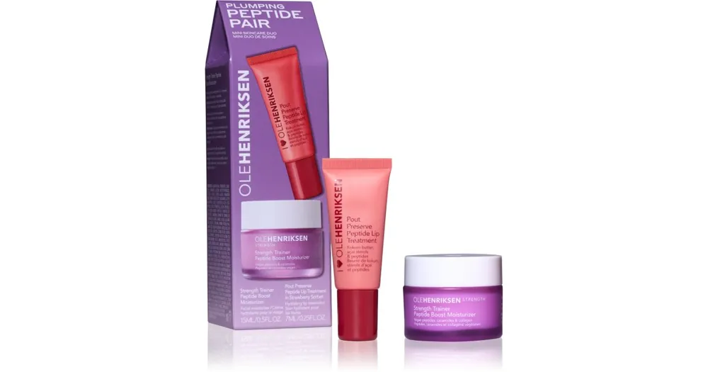 OLEHENRIKSENPlumping Peptide Pair Skincare Duo arcápoló szett Kihagyhatatlan ajánlat