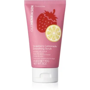 Szuper akció OLEHENRIKSENTransform Strawberry Lemonade Smoothing Scrub arcpeeling hámlasztó hatással