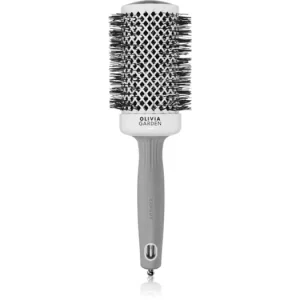 Árengedmény Olivia GardenExpert Shine Wavy Bristles White&Grey hajkefe