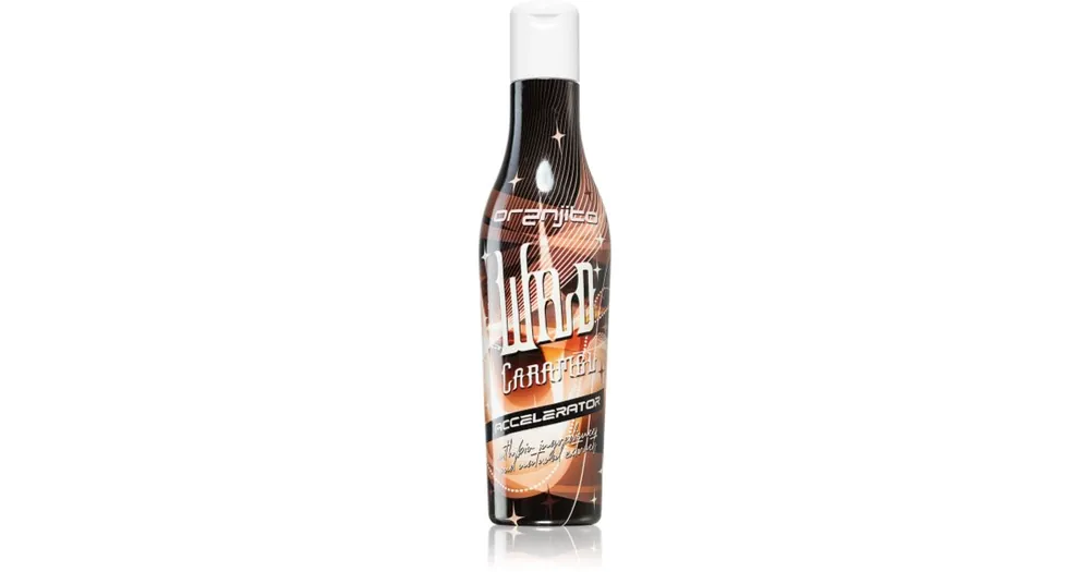 Újdonság OranjitoLevel 2 Wild Caramel szolárium tej biokomponensekkel és barnulás gyorsítóval