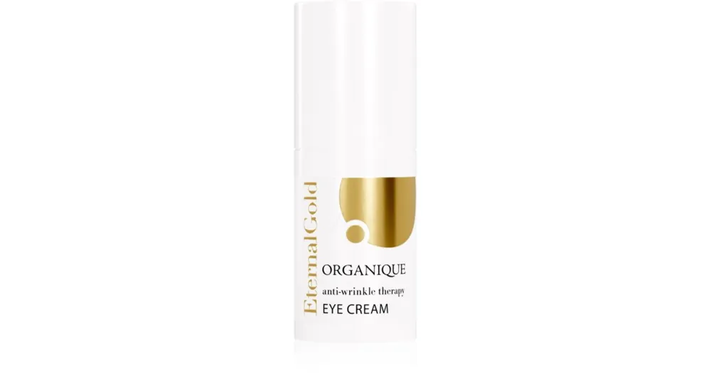 OrganiqueEternal Gold Anti-Wrinkle Therapy szemkrém a ráncok ellen Alacsony ár