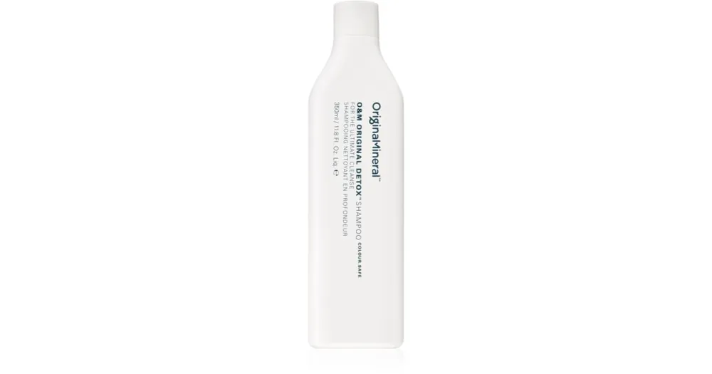 Original & MineralOriginal Detox Shampoo mélyen tisztító sampon Azonnal elérhető