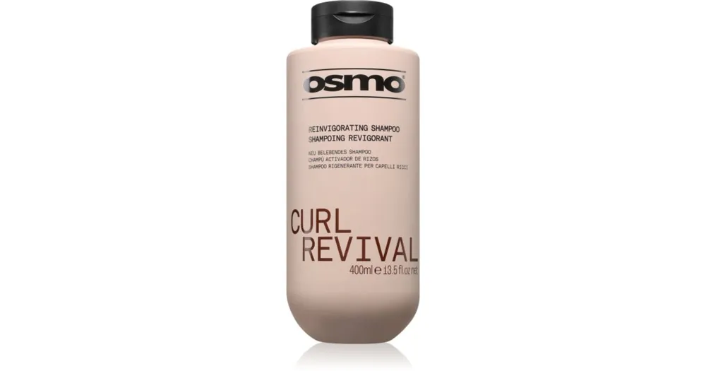 Biztonságos fizetés OsmoCurl Revival Reinvigorating Shampoo hidratáló sampon a hajhullámok modellezéséhez