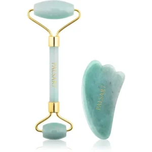 PALSAR7Massage Roller and Guasha Jade masszázs henger az arcra és masszázs szegédeszköz Kihagyhatatlan ajánlat