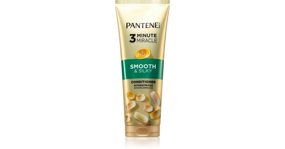 Ajánlat Pantene3 Minute Miracle Smooth&Silky mélyen tápláló három perces kondicionáló a károsult hajra