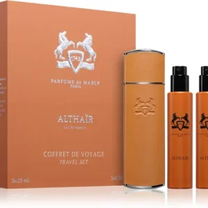 Biztonságos vásárlás Parfums De MarlyAlthaïr Travel Set utazási készlet tokkal uraknak