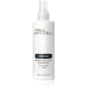 Rendeld meg most Paul MitchellFirm Hold Freeze and Shine Hairspray hajlakk vastag szálú haj