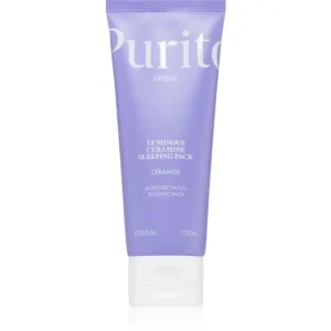 Népszerű PuritoLuminous Ceramide Sleeping Pack hidratáló éjszakai krém ceramidokkal