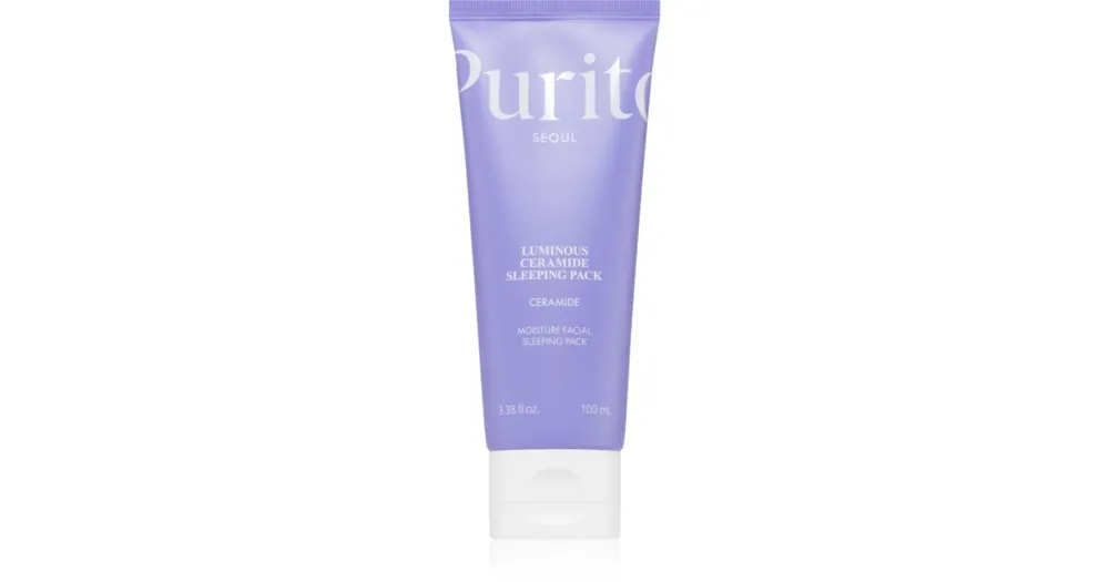 Népszerű PuritoLuminous Ceramide Sleeping Pack hidratáló éjszakai krém ceramidokkal