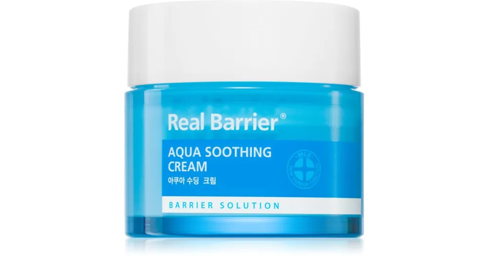 Real BarrierAqua Soothing hidratáló géles krém az arcbőr megnyugtatására Prémium