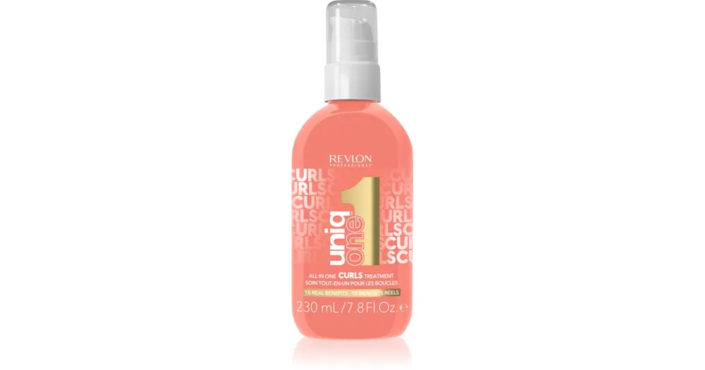 Alacsony ár Revlon ProfessionalUniqOne All In One Curls Treatment hajkúra 10 az 1-ben göndör hajra