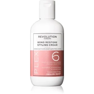 Revolution HaircarePlex No.6 Bond Restore Styling Cream öblítést nem igénylő regeneráló ápolás a károsult hajra Népszerű