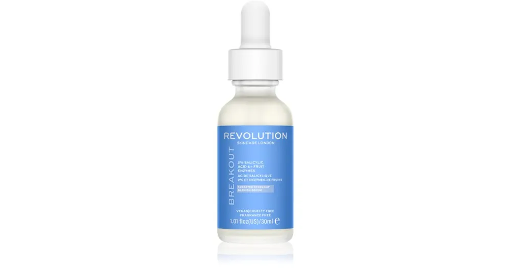Revolution SkincareSuper Salicylic 2% Salicylic Acid & Fruit Enzymes szérum a zsíros és problémás bőr regenerálására Gyors kiszállítás
