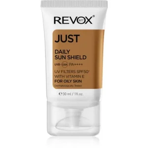 Revox B77JUST Daily Sun Shield védőkrém zsíros és kombinált bőrre SPF 50+ Olcsóbb