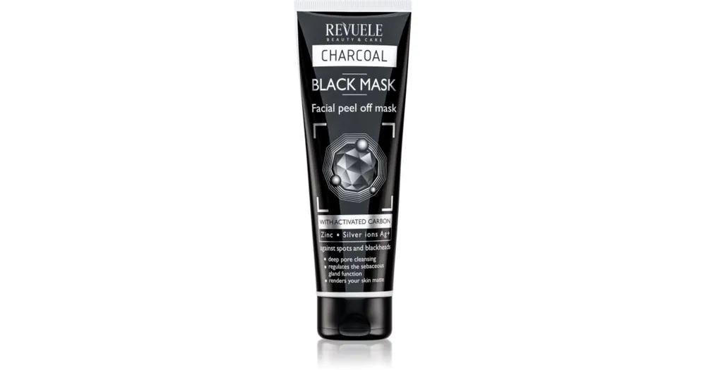 RevueleCharcoal Black Mask tisztító lehúzható maszk a problémás bőrre Azonnal elérhető