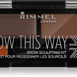 RimmelBrow This Way paletta a szemöldök sminkeléséhez Vedd meg most