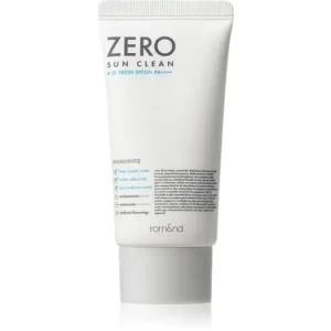 rom&ndZero Sun Clean ásványi védő fluid arcra SPF 50+ Népszerű