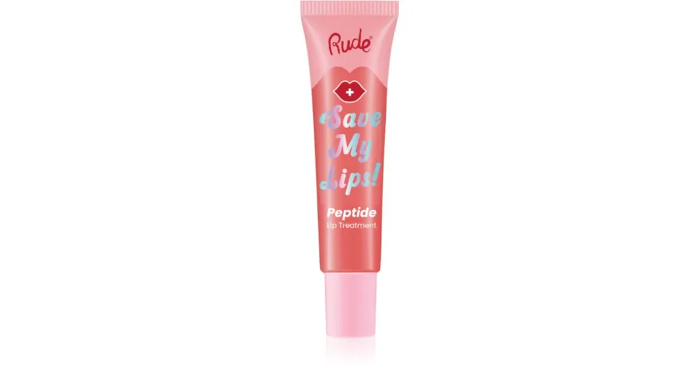 Legjobb ár Rude CosmeticsSave My Lips tápláló és hidratáló ajakbalzsam peptidekkel
