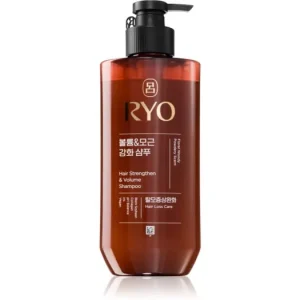 Alacsony ár RYOHair Strengthen & Volume Shampoo ápoló és erősítő sampon a hajtérfogat növelésére