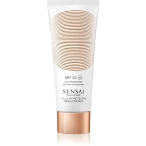Kedvezmény SensaiSilky Bronze Cellular Protective Cream ránctalanító napozókrém SPF 30