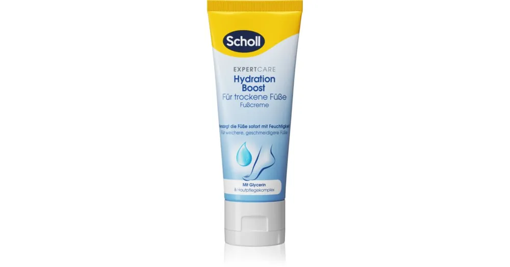 SchollFoot Cream Hydration Boost mélyen hidratáló krém lábra Különleges ajánlat