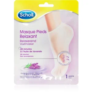 Utolsó esély SchollPedimask™ Lavender regeneráló lábmaszk zokniban