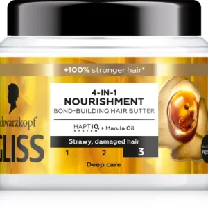 SchwarzkopfGliss Oil Nutritive intenzíven tápláló maszk a károsult hajra Ne maradj le